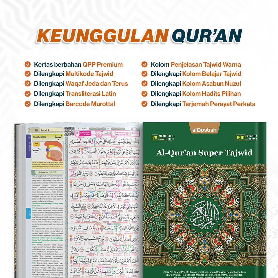 Keunggulan Qur'an Super Tajwid